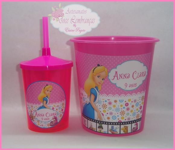 Kit Cineminha Alice no País das Maravilhas