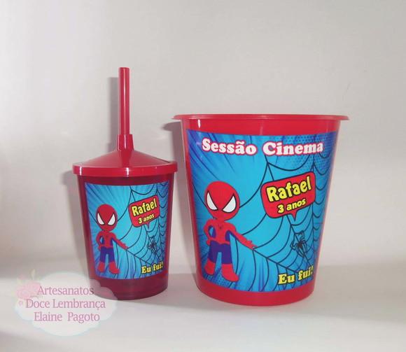 Kit Cineminha Homem Aranha