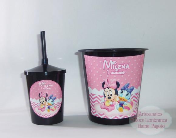 Kit Cineminha Minnie Rosa
