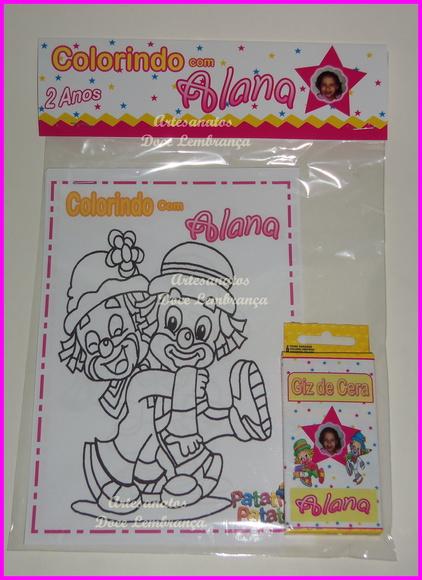 Kit de colorir do Patati e Patatá!!!