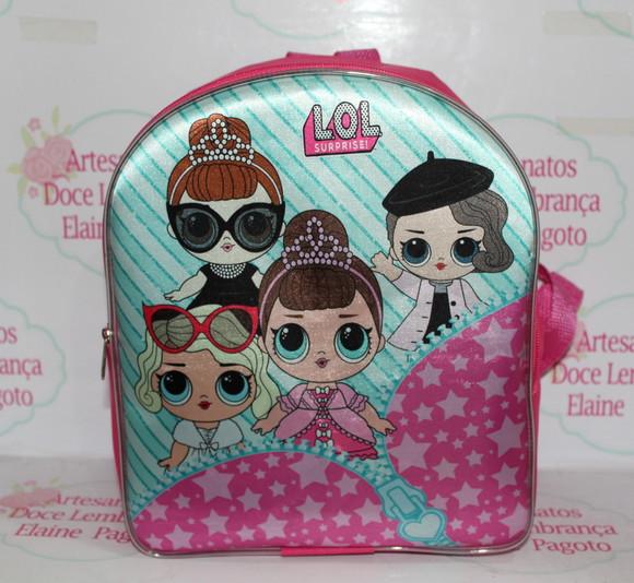 Kit Escolar Lol Surprise 4 C/ Mochila