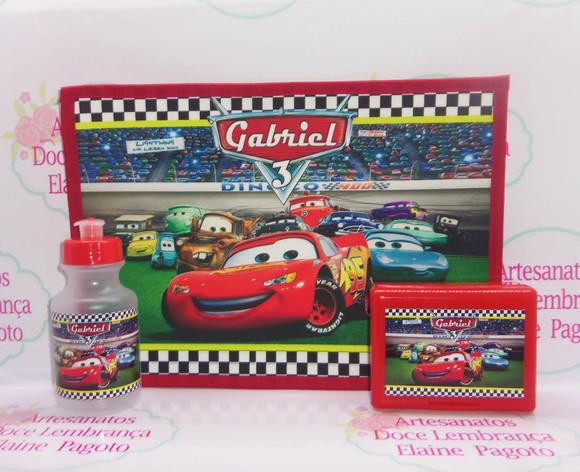Kit Hora do Lanche Carros
