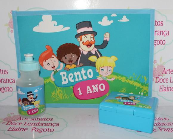Kit Hora do Lanche o Mundo de Bita