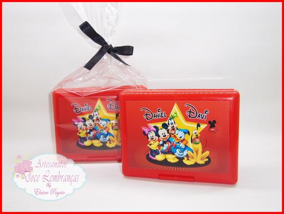 Lancheira/Caixa Box Mickey