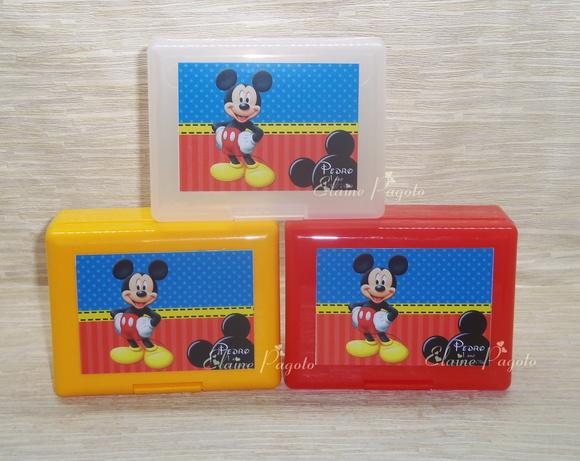 Lancheira/Caixa Box Mickey
