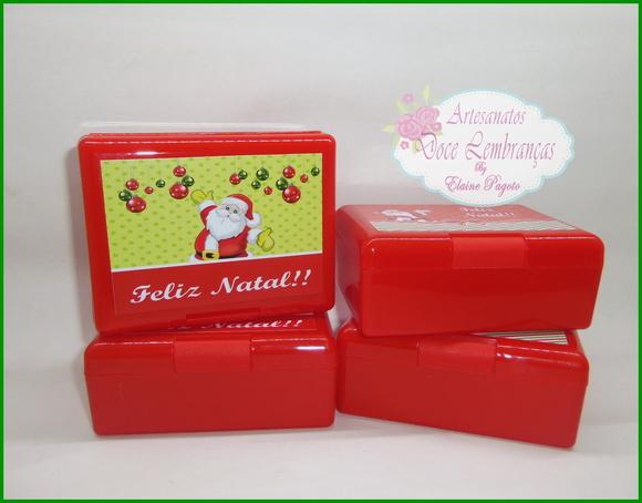 Lancheira/Caixa Box Papai Noel