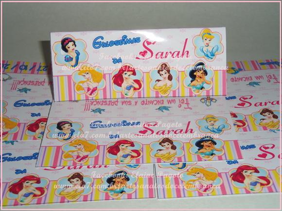 Lapela Princesas da Disney