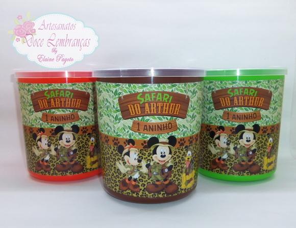 Lata Ninho Mickey Safari