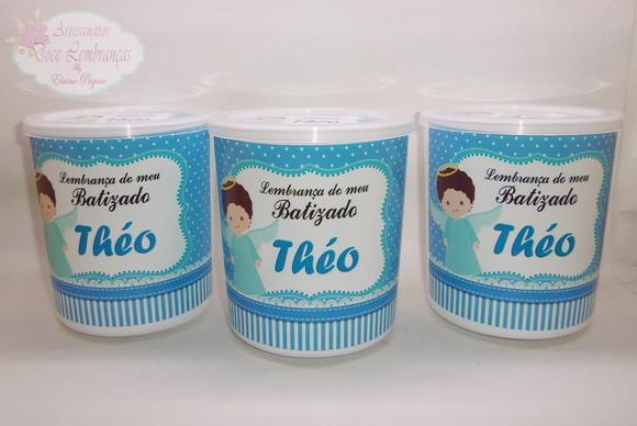 Lata tipo de Leite Batizado