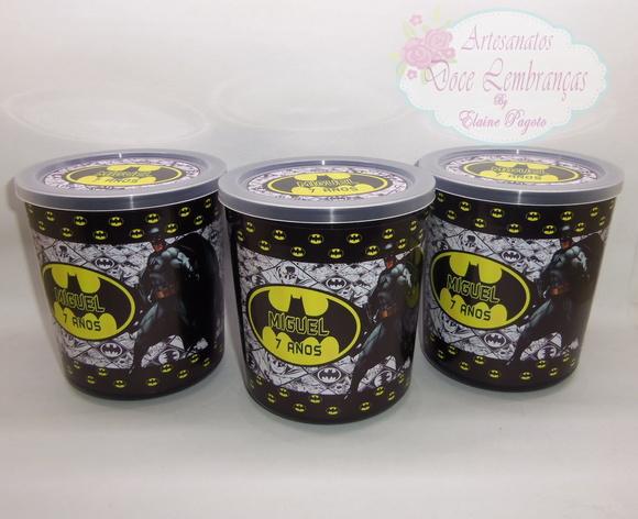 Lata tipo de Leite Batman