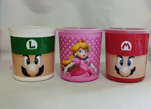 Lata tipo de Leite Irmãos Mario Bros