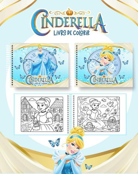 Livro de Colorir Princesa - 50 Desenhos A5
