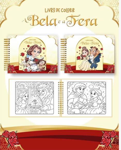 Livro de Colorir Princesa - 50 Desenhos A5