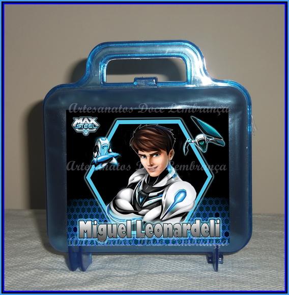 Maletinha Acrílica Max Steel