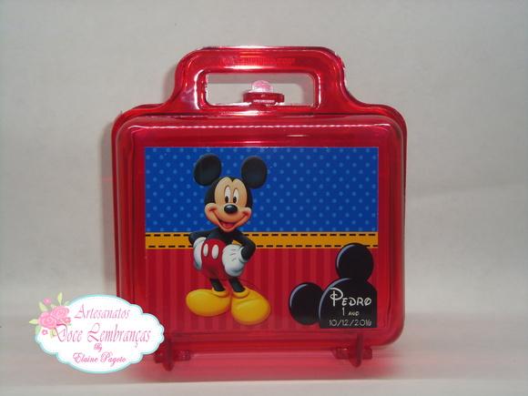Maletinha Acrílica Mickey