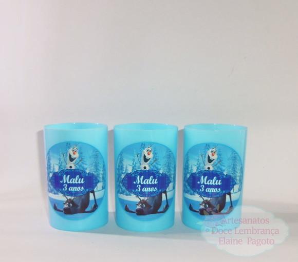 Mini copo long drink Frozen