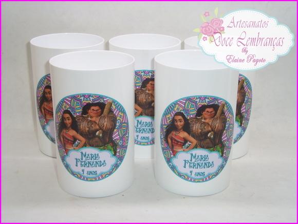 Mini copo long drink Moana