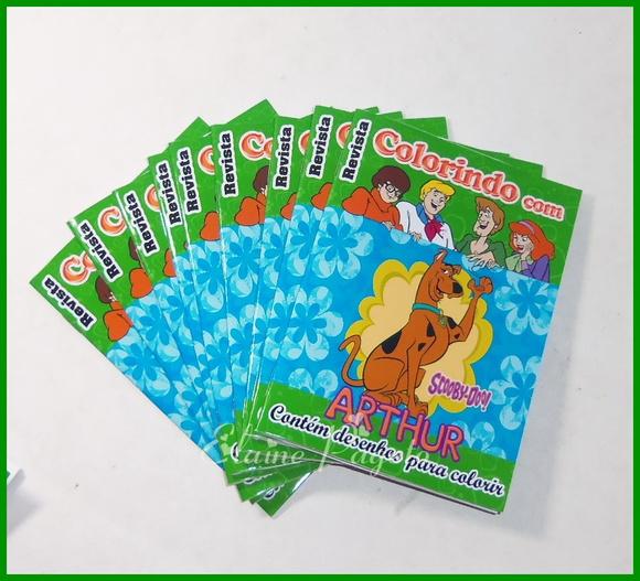Mini revistinha scooby doo