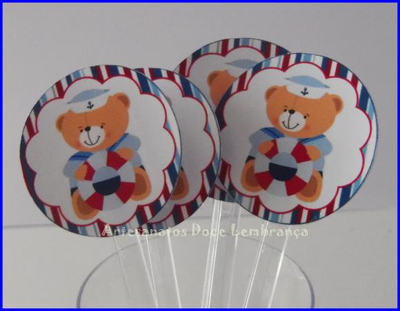 Mini toppers para brigadeiro de colher