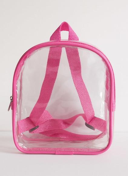 Mochila P Plástico Cristal