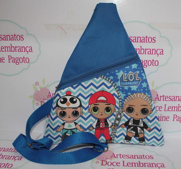 Mochila transversal personalizada LOL Surprise Boy