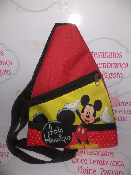 Mochila transversal personalizada Mickey