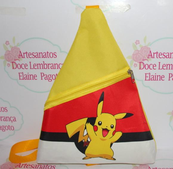 Mochila transversal Triangular Pokemon