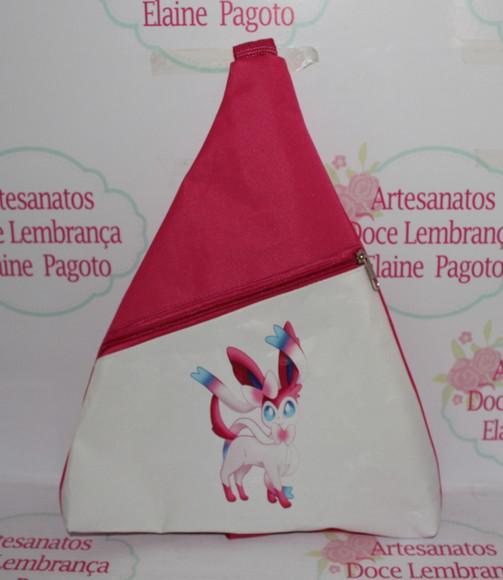 Mochila transversal Triangular Pokemon