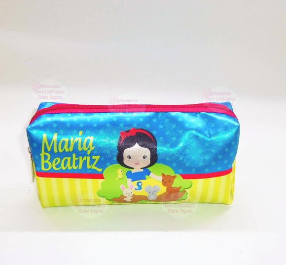 Necessaire / Estojo Branca de Neve