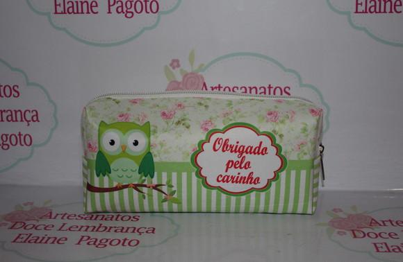 Necessaire / Estojo Corujinha