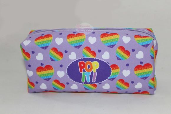 Necessaire / Estojo Fidget toys / Pop It