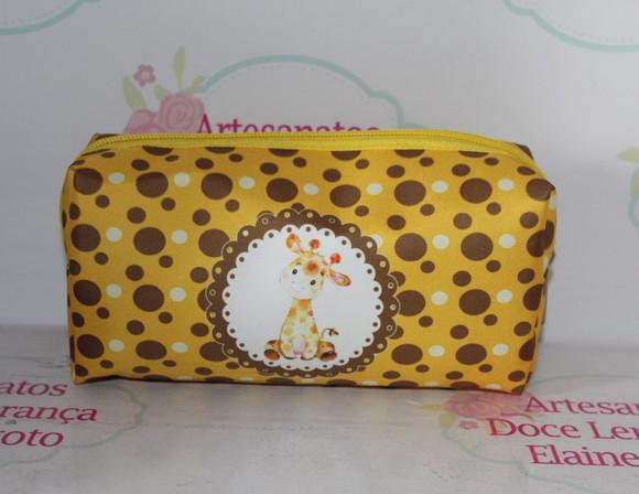 Necessaire / Estojo Girafinha Cute