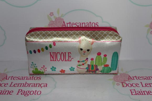 Necessaire / Estojo Lhama