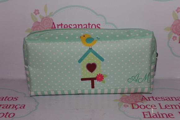 Necessaire / Estojo Jardim Encantado