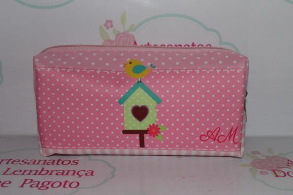 Necessaire / Estojo Jardim Encantado