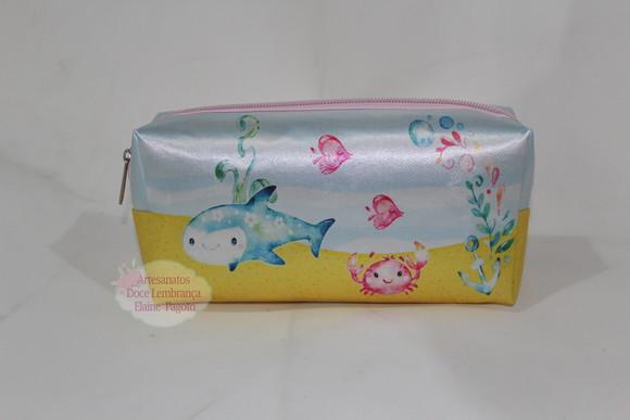 Necessaire / Estojo Sereia Cute