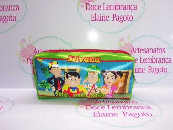 Necessaire / Estojo Turma do Chaves
