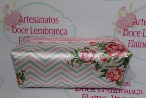 Necessaire Box / Estojo Floral