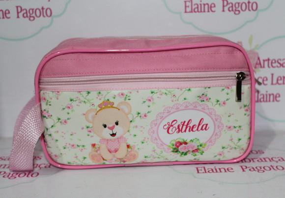 Necessaire Ursinha Princesa