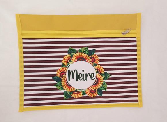 Pasta Envelope/documentos Dia dos Professores Floral