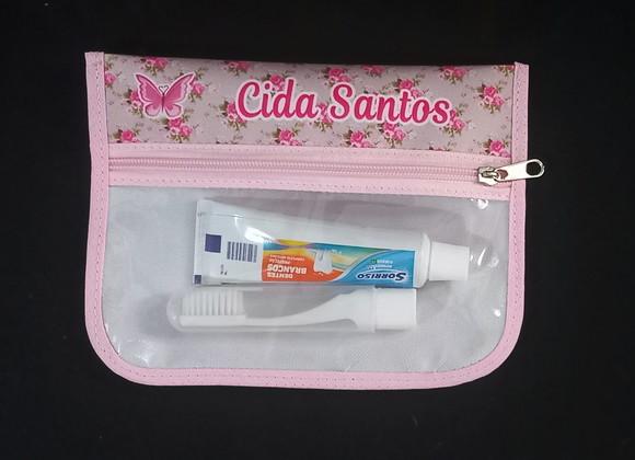 Porta Escova e Pasta Corujinha