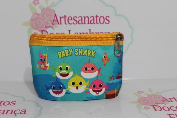Porta Moedas/Níquel Baby Shark
