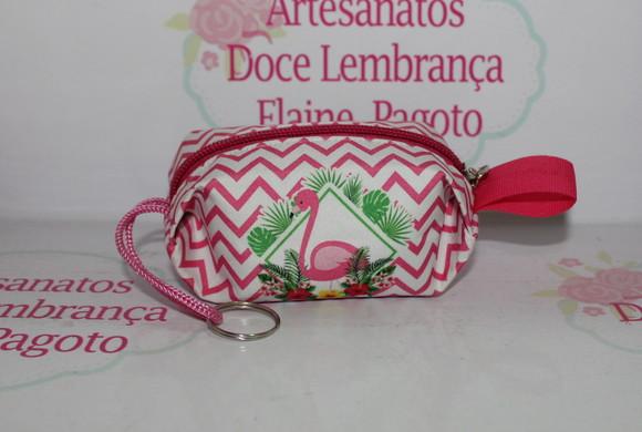 Porta Moedas/Níquel Flamingo