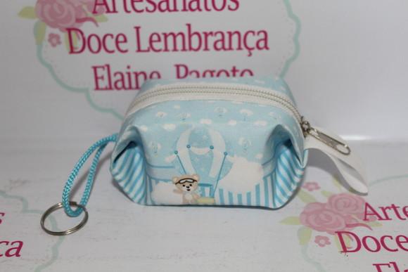 Porta Moedas/Níquel Ursinho Baloeiro