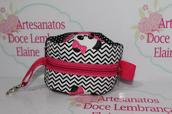 Porta Moedas/Níquel Ursinha Panda