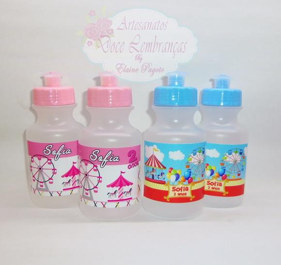 Squeeze 300ml Carrossel / Parque De Diversão