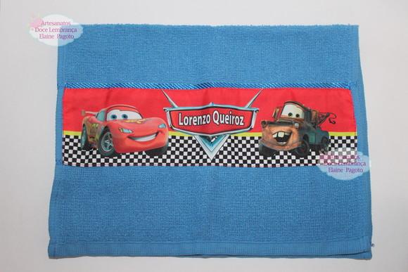 Toalha Lavabo Carros