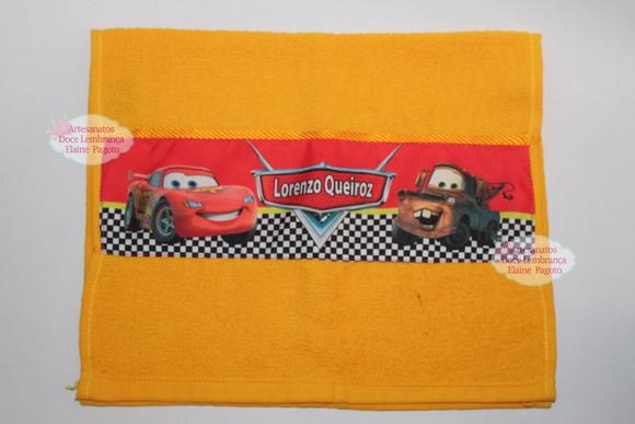 Toalha Lavabo Carros