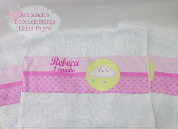 Toalha Lavabo Chuva de Bençãos