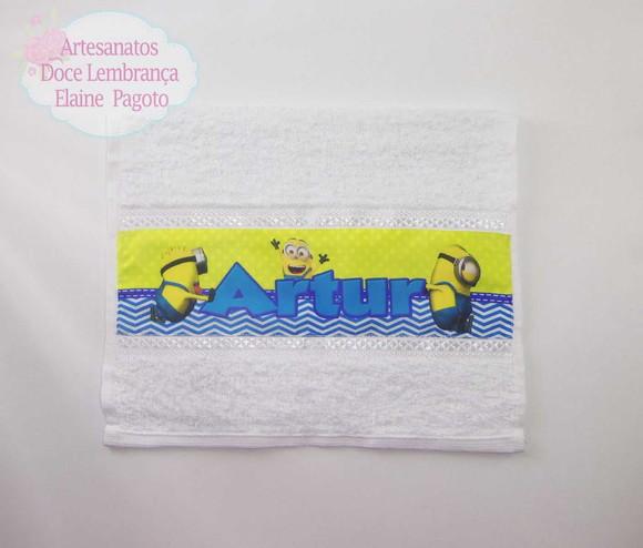 Toalha Lavabo Minions